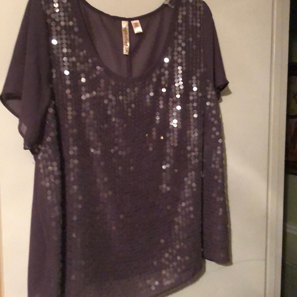 Sequin blouse